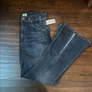 Citizens of Humanity Hailey Flare jeans intuition sz 26 NWT wide leg